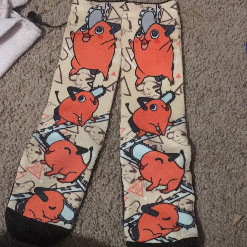 Chainsaw Man Anime Japanese Socks